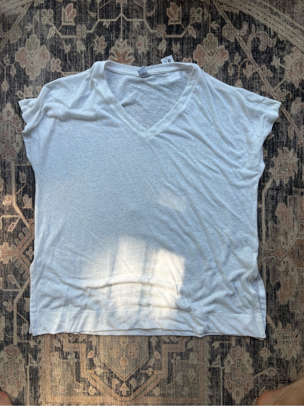 Women’s V-Neck Oversized Tunic linen top